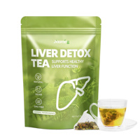 Jiaoming 20 pièces, faible MOQ, marque privée, thé détoxifiant hépatique aux herbes, thé vital