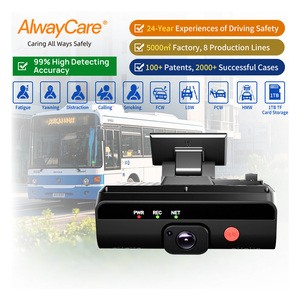 Alwaycare - Cámara para Coche Profesional 4G con IA, 2K, ADAS, DSM, Voz, Anticolisión, GPS, Reconocimiento de Puntos Ciegos, H.265, Sistema de Monitoreo de Seguridad - Product Image 1