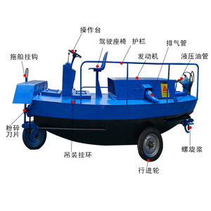 Nhỏ cao chi phí-hiệu quả bền nước-nông Nghiệp Nhà Máy Tàu Cỏ Tự động cắt thuyền cho chèo thuyền nhu cầu - Product Image 6