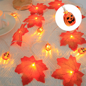 Guirnalda de Luces LED Cálidas Blancas en Forma de Flor, 3m/6m de Longitud, Decoración para Halloween, Acción de Gracias, Otoño, Hogar, Jardín y Fiestas - Product Image 3