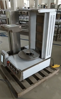Grill de table automatique pour shawarma, machine à kebab au poulet, électrique/gaz, usage commercial