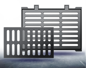 Grille de drainage en fer de haute qualité pour <span class=keywords><strong>caniveau</strong></span> et passerelle, noire, tailles personnalisables, norme EN124, qualité ingénierie, visibilité optimale - Product Image 6