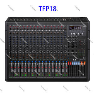 Consola de Audio Profesional Serie TFP, Mezclador de DJ de 10/14/18/24 Canales con 99DSP, 7EQ, 4AUX, BT, <span class=keywords><strong>MP3</strong></span>, Tarjeta de Sonido, Grabación para PC - Product Image 5