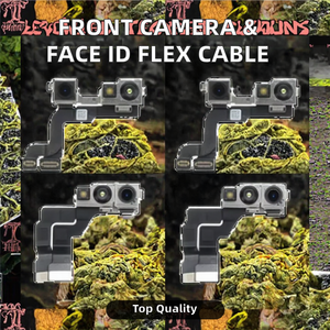 Cámara frontal con cable flexible de <span class=keywords><strong>sensor</strong></span> de proximidad de identificación facial para teléfonos móviles <span class=keywords><strong>iPhone</strong></span> 15 14 Pro Max 13 12 11 Xs Max Xr X 8 7 6s 6 Plus - Product Image 2