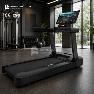 เครื่องวิ่งออกกำลังกายเชิงพาณิชย์หน้าจอ HD ขนาด 32 นิ้ว รุ่น Lg-ao-t12/2 สำหรับยิมและคลับคาร์ดิโอเทรนนิ่ง ผลิตจากโรงงานโดยตรง พร้อมหน้าจอขนาด 3.0 มม. - Product Image 3