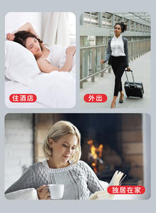 Tope de Puerta de Aleación para Seguridad en Viajes y Hoteles, Dispositivo Antirrobo y de Autodefensa, Cierre Suave, Diseño Moderno, para Mujeres, Hogar, Oficina, Apartamento - Product Image 5