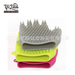 Guante de silicona para el cuidado de mascotas de Yilian Design, para la eliminación del pelo de perros y herramienta de masaje. - Product Image 5