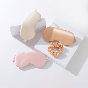 Masque pour les yeux, chouchous pour cheveux, ensemble de deux/trois/quatre pièces, masque de sommeil portable pour le voyage et les cadeaux - Product Image 2