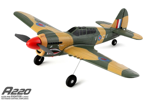 เครื่องบินบังคับวิทยุ WLtoys XK A220 4Ch6G/3D รุ่น Stunt Plane ระบบกันสั่น 6 แกน พร้อมรีโมทคอนโทรล ของเล่นกลางแจ้งสำหรับผู้ใหญ่ - Product Image 2