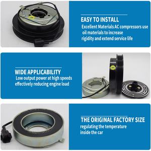Nuevo Embrague de Compresor de Aire Acondicionado para Automóvil de Alto Rendimiento de 12 V para NISSAN SUNNY B13 73111FA150 73111FA140 73111FA151 - Product Image 6