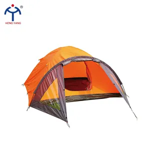 Tente de camping en plein air, matériau polyester résistant à l'usure, conception spéciale, pour camping de plein air