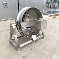 Xiaomi — agitateur automatique de 200l, 400l, bouilloire de cuisson revêtue à la vapeur, avec agitateur, Commercial, outil de cuisine