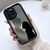 Coque de téléphone portable antichoc en TPU avec motif imprimé garçon et fille, style lentille d'appareil photo, pour Samsung Galaxy A07 A17 A56 S26 Ultra