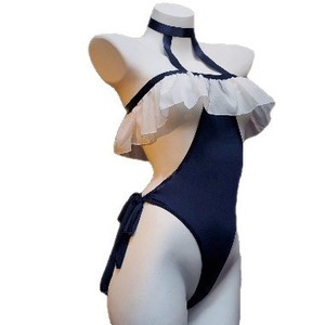 Sexy Backless Bodysuit Halter Neck Slim Fit Women's Sleepwear Viscose Knitted Soft Lingerie 8141 - Product Image 5