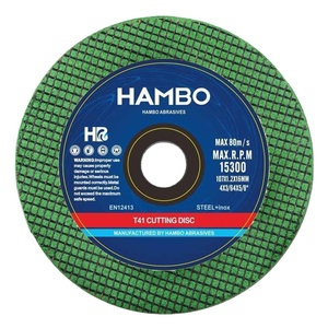 Hambo Disque de coupe Disque de coupe Plaque en aluminium en acier inoxydable et disque de coupe de tuyau 4 POUCES 4 "107MM 100MM - Product Image 2