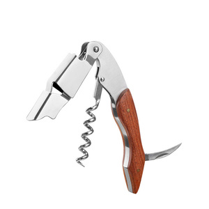 WELLFLYER BO-391 di alta qualità apriscatole vino <span class=keywords><strong>legno</strong></span> personalizzato cavatappi utensili da cucina cavatappi rosso vino apriscatole <span class=keywords><strong>tavolo</strong></span> - Product Image 4