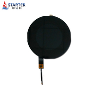 Layar LCD Bulat 5 Inci Resolusi 1080*1080 Mipi Dsi Panel Sentuh IPS Layar LCD Bulat 5 Inci