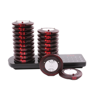 Système de commande de table sans fil de haute qualité pour restaurant, pagers, buzzers, bippeur pour les clients, pour les palaces gastronomiques, les salons de thé, les voitures de restauration