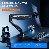 Bras mécanique PRO de haute qualité avec réglage en hauteur et en angle, support magnétique pour iPad, bras pneumatique pour tablette, capacité de 6 kg