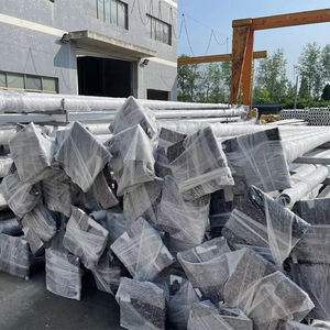 Buona qualità 3M 6M 8M 10M 12M usato parcheggio pali per lampione stradale in acciaio zincato - Product Image 5