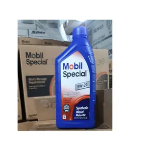 Mobil Special 5W-20 Synthetic Blend Motor Oil Lubricant Oil Meet Warranty Requirements