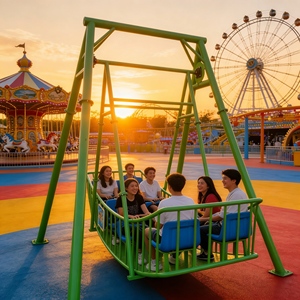 Manèges miniatures <span class=keywords><strong>Corsair</strong></span> sans moteur de haute qualité, conçus pour la sécurité des enfants, pour les parcs d'attractions et les parcs sportifs commerciaux en plein air - Product Image 5