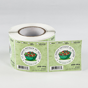 Etiquetas Personalizadas para Botellas de Fábrica en Dongguan, China |   Etiquetas Adhesivas Impermeables y Resistentes al Aceite para Envases de Alimentos, Aptas para Uso Alimentario, para Envases Universales - Product Image 2