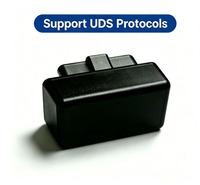 Escáner OBD2 BT 5.0 B33-U para Camiones de 24 V, Compatible con Protocolos UDS, Lector de Códigos de Automóviles ELM327 OBD II, Analizador de Motor, Herramienta de Diagnóstico OBD para Automóviles