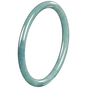 Authentic natural A-grade jadeite blue water small round bracelet, jingzhuo <b>jade</b> bracelet, women's jewelry accessory - Product Image 5