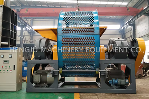 Máquina automática de reciclaje de neumáticos de alta calidad con componentes de núcleo de rodamiento Motor de 380V para producir polvo de goma - Product Image 6