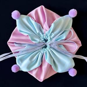 Bolsas de tela con cordón de dibujos animados para regalos de luna llena de bebés y cumpleaños infantiles, bolsas de seda para regalos y accesorios. - Product Image 4