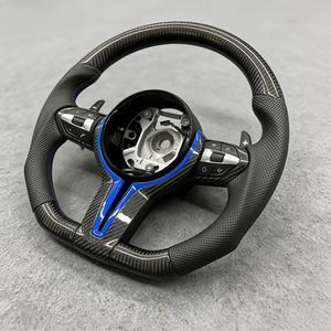 Volante de Fibra de Carbono de Exquisita Fabricación para <span class=keywords><strong>BMW</strong></span> E90 M3 <span class=keywords><strong>M5</strong></span> M6 F10 F15 F20 F30 F31 F32 F34 F36 E71 X1 X3 X5 Series - Product Image 5