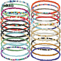 Bracelets en perles plaquées or et argent SY Fashion pour femmes, bracelet en cordon fait main