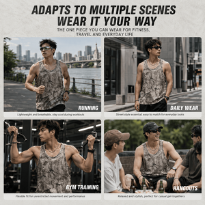 เสื้อกล้ามผู้ชาย แขนกุด ผ้าฝ้าย 100% ทอแน่น สำหรับฤดูร้อน เสื้อยิม สีพื้น ทรงหลวม สไตล์ลำลอง สตรีทแวร์ เสื้อโชว์กล้ามเนื้อ - Product Image 4