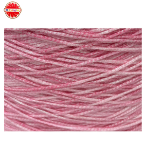 Hilo acrílico de poliéster de alta calidad para tejer a mano, ideal para bolsos y cestas DIY, hilo fantasía teñido espacial para bebés, gran éxito de ventas. - Product Image 2