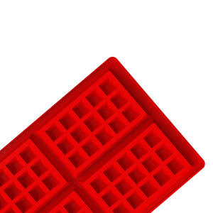 Stampo <span class=keywords><strong>per</strong></span> Waffle Rettangolare in Silicone, Facile da Staccare, Set di 4 Mini Stampi <span class=keywords><strong>per</strong></span> Waffle e Biscotti - Product Image 2