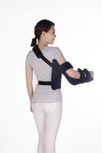 Imobilizador de Ombro Médico e Órtese Fixa para Suporte de Braço e Cotovelo, Órtese de Abdução de Ombro para Reabilitação Pós-operatória - Product Image 5