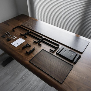 Support de moniteur de <span class=keywords><strong>PC</strong></span> peu encombrant de stockage de style moderne adapté à la plupart des imprimantes d'ordinateurs portables de moniteur - Product Image 6