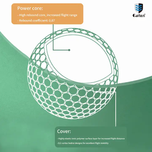 Pelotas de golf de 2 capas con logotipo personalizado, precio al por mayor, distancia de vuelo aumentada <span class=keywords><strong>en</strong></span> más de 40 yardas <span class=keywords><strong>en</strong></span> promedio, pelotas de golf, golf profesional - Product Image 5