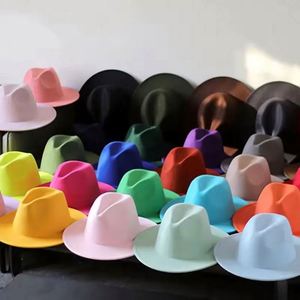 Chapeau Fedora Vintage en Feutre – Style Printemps-Automne, Haute Qualité, Unisexe, Idéal pour les Occasions Religieuses - Product Image 1