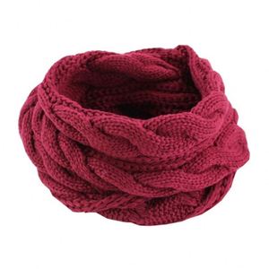 Women Candy Color Fashion Soft Winter Warm Thick Ribbed Knit Scarf Pashmina-like Infinity <b>Circle</b> Loop Collar Scarf - Product Image 6