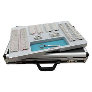 Juego de lentes de prueba oftálmica de 266 piezas con estuche de aluminio para clínica oftalmológica o tienda de Optometría - Product Image 1