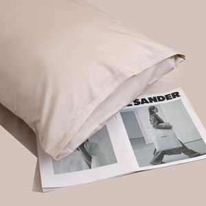 Ensemble <span class=keywords><strong>de</strong></span> literie trois pièces Hotel Collection 300TC <span class=keywords><strong>housse</strong></span> <span class=keywords><strong>de</strong></span> couette en <span class=keywords><strong>satin</strong></span> blanc pur <span class=keywords><strong>coton</strong></span> pour lits King Five-Star à usage domestique - Product Image 5