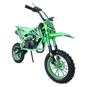 Chinese two stroke gasoline 50cc Mini Dirt Bikes Pull Start Gas Mini Motorcycle 49cc For Kids