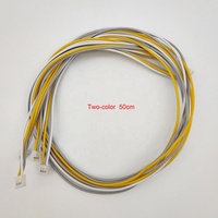 PH 2.0 2.0mm 2/3 broches connecteur prise tête unique 22AWG câble en Silicone fil électrique avec 10/15/30cm pour bricolage PCB Circuit imprimé