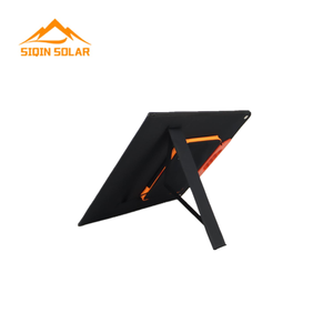 Chargeur mobile solaire portable 100w panneau solaire flexible centrale électrique pliable - Product Image 5