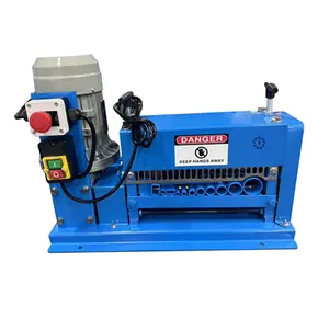 compact size metal recycling machine ST-038M hand Cable stripping machine cable stripper wire cutting machine