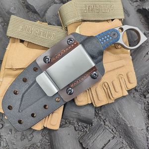 Cuchillo Bowie Skinner de Hoja Fija de Acero Inoxidable de Alta Calidad Beak HK SS282, 200 cm, Punta Recta, Mango de Madera, para Campismo y Actividades al Aire Libre - Product Image 6
