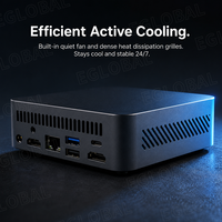 EGLOBAL Ryzen 7 5800H Mini PC Win 11 Pro 8-core 16-thread Radeon Vega 8 4K Dual Display Mini Desktop Computer