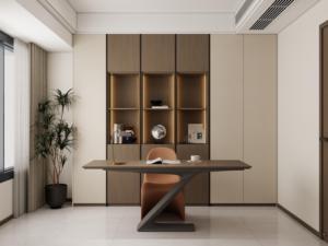 Librería Moderna <span class=keywords><strong>de</strong></span> <span class=keywords><strong>Madera</strong></span> <span class=keywords><strong>con</strong></span> Puertas <span class=keywords><strong>de</strong></span> Vidrio, Mueble <span class=keywords><strong>de</strong></span> Almacenamiento Vertical, Diseño Multifuncional Ecológico y Duradero para Oficina en Casa - Product Image 2